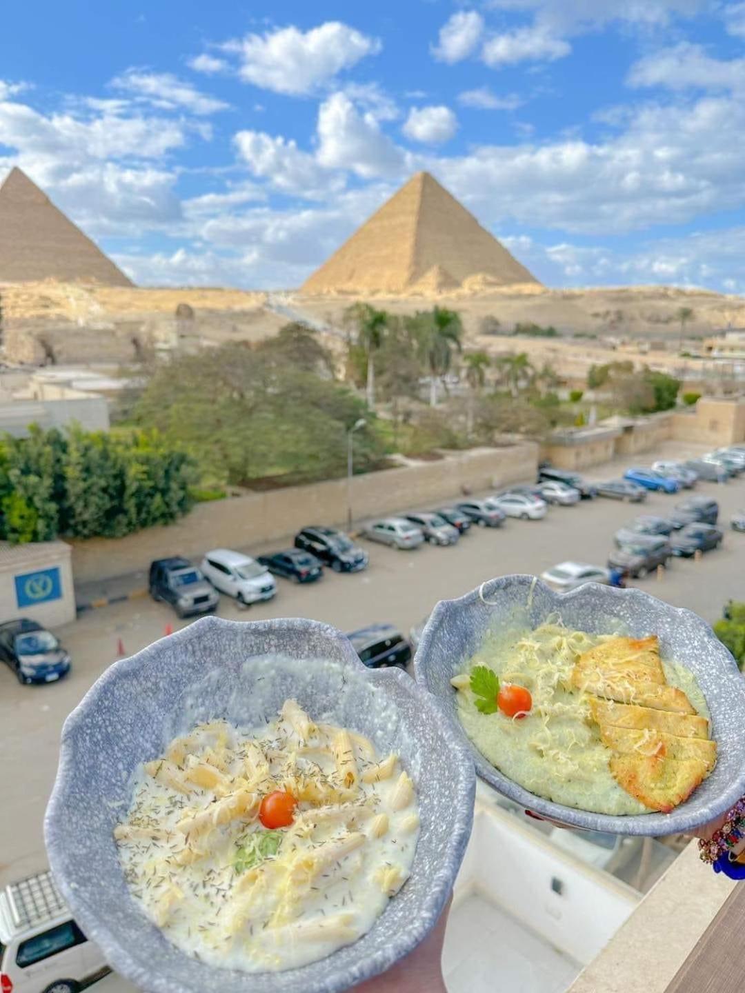 Tree Lounge Pyramids View Inn , Sphinx Giza Kafret el-Gabal Esterno foto
