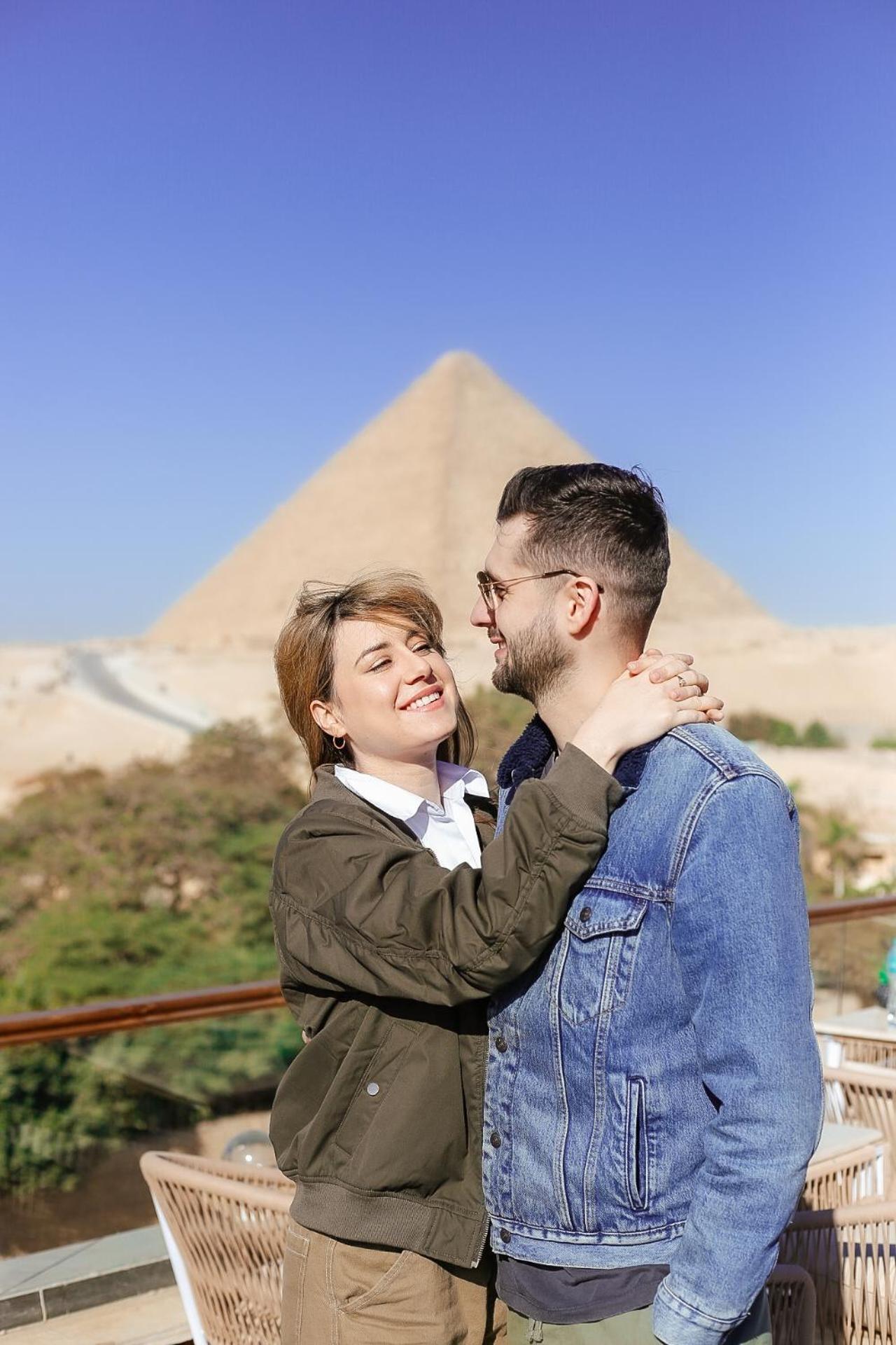 Tree Lounge Pyramids View Inn , Sphinx Giza Kafret el-Gabal Esterno foto