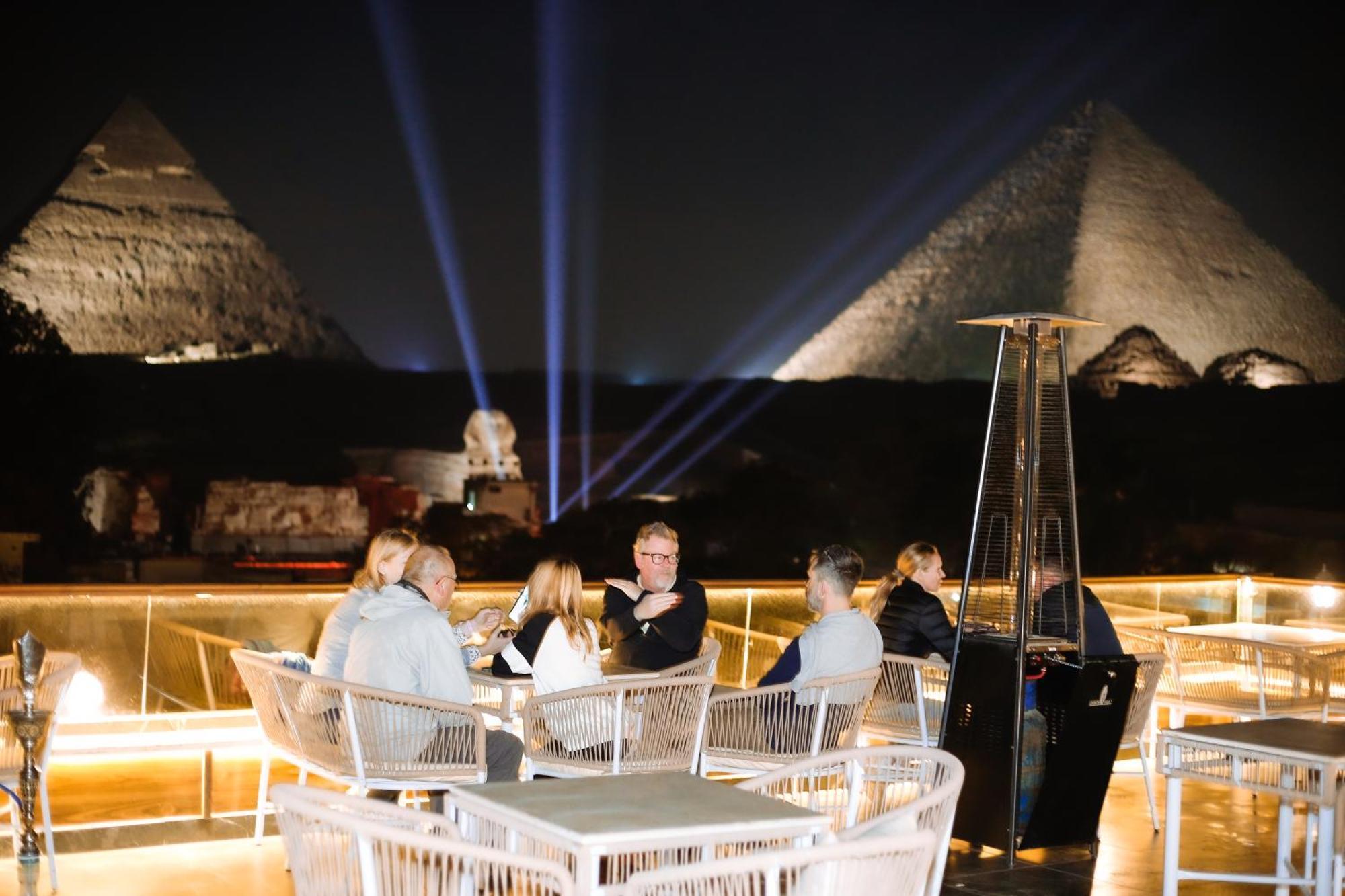 Tree Lounge Pyramids View Inn , Sphinx Giza Kafret el-Gabal Esterno foto