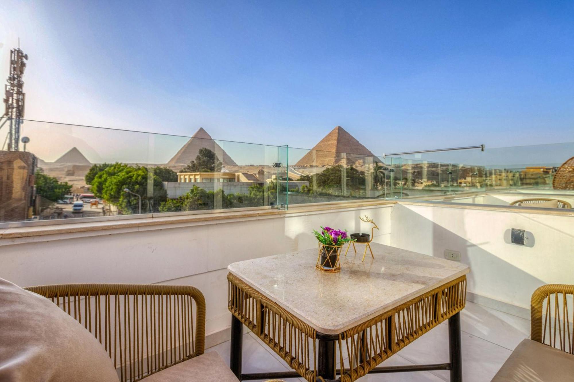 Tree Lounge Pyramids View Inn , Sphinx Giza Kafret el-Gabal Esterno foto